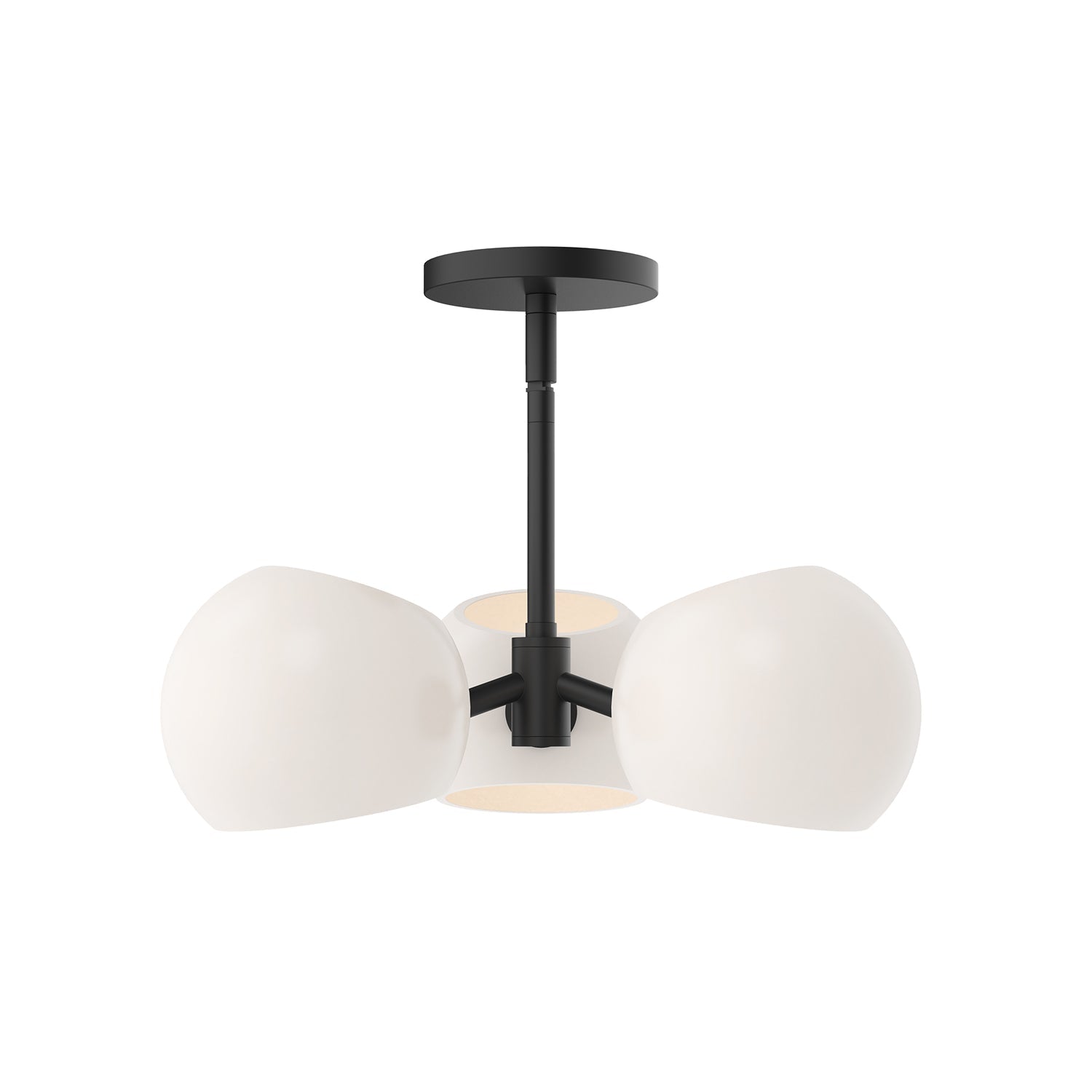 Alora Mood Willow matte black pendant PD548315MBOP