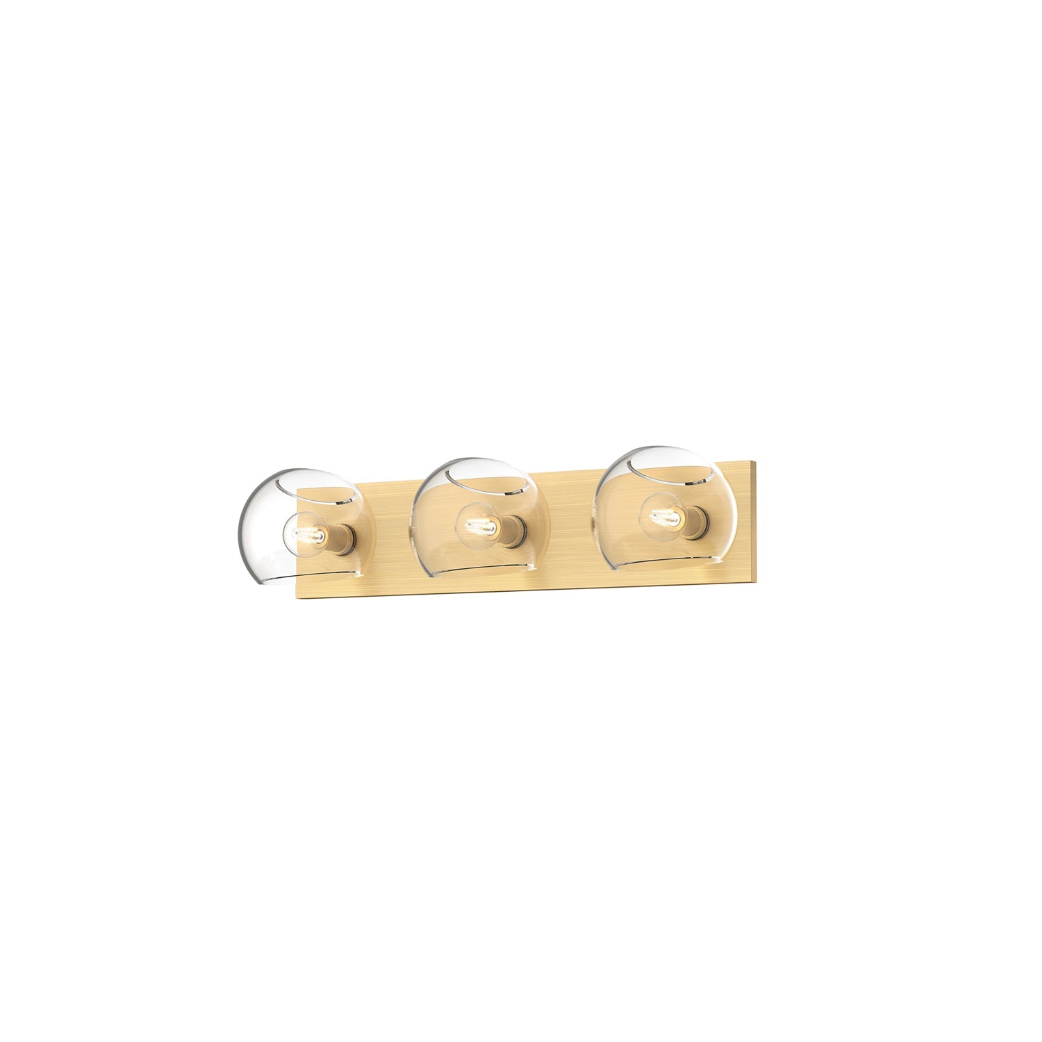 Alora Mood Willow brushed gold vanity light VL548322BGCL
