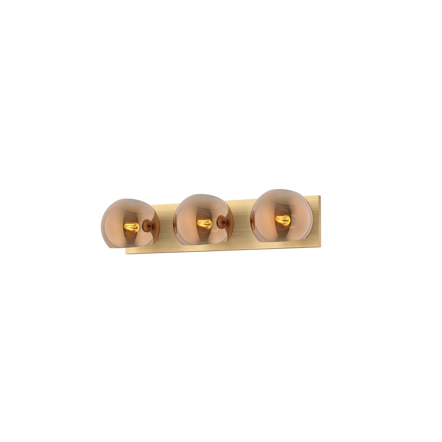Alora Mood Willow brushed gold vanity light VL548322BGCP