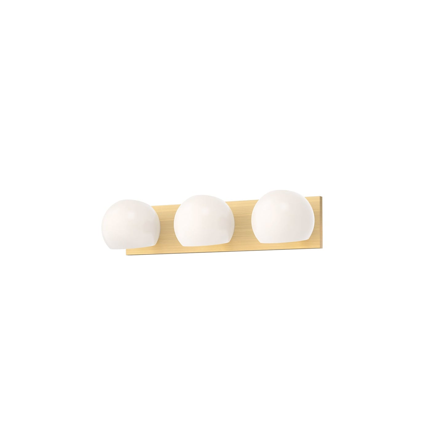 Alora Mood Willow brushed gold vanity light VL548322BGOP