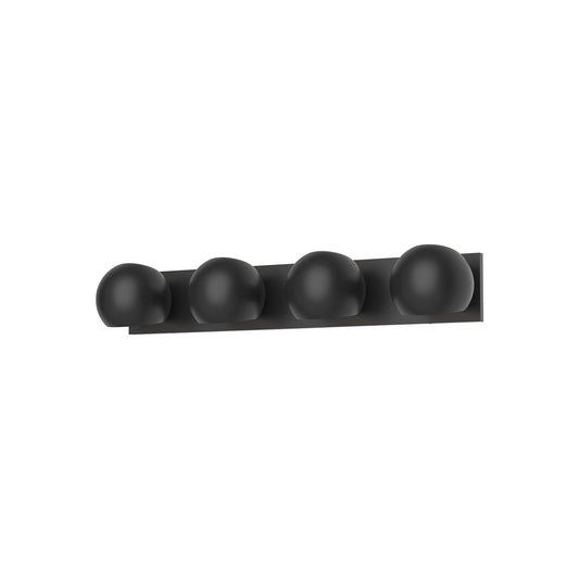 Alora Mood Willow matte black vanity light VL648431MB