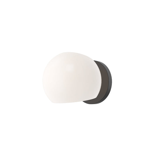 Alora Mood Willow matte black vanity light WV548006MBOP