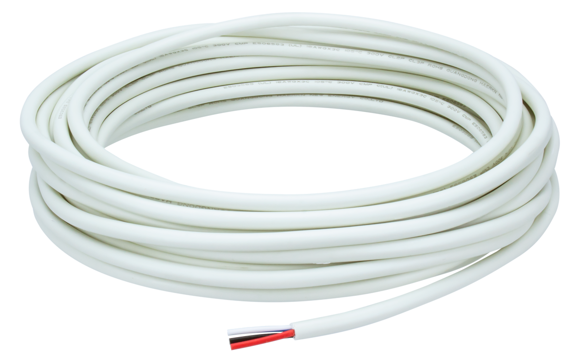 100ft (16/3) In-wall Rated Wire Spool - American Lighting WIRE-CMP-100-3PIN