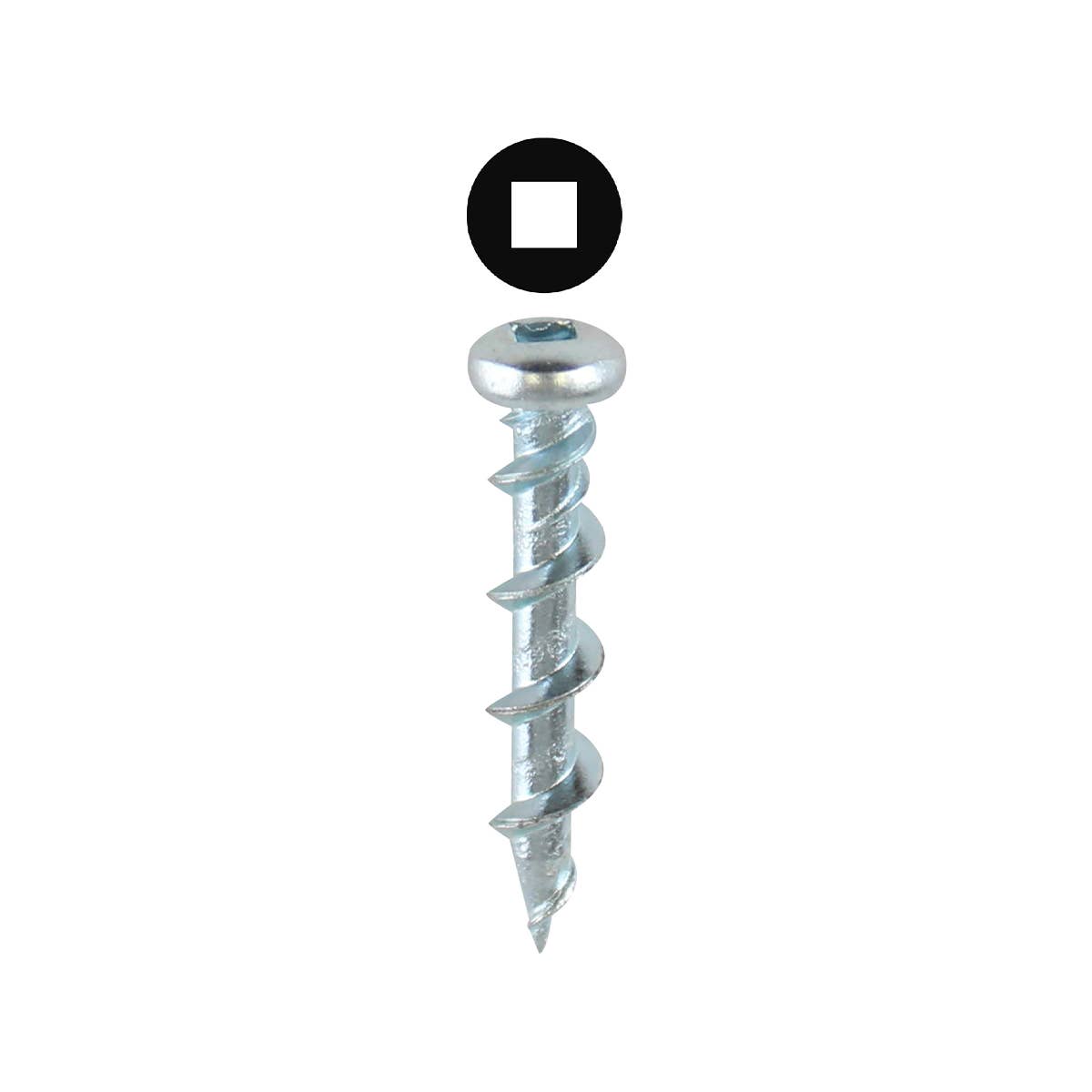Dottie WTKSQ Dottie 3/16 in x 1-1/4 in Square Drive Pan Head Wall Twister Kit WTKSQ
