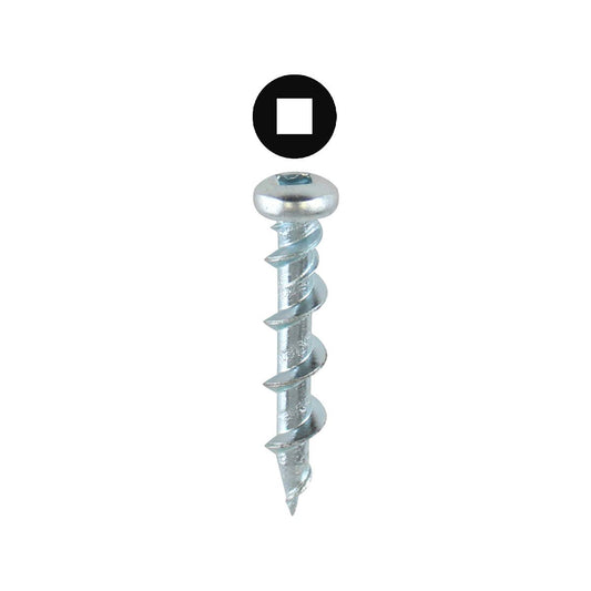 Dottie WTKSQ Dottie 3/16 in x 1-1/4 in Square Drive Pan Head Wall Twister Kit WTKSQ