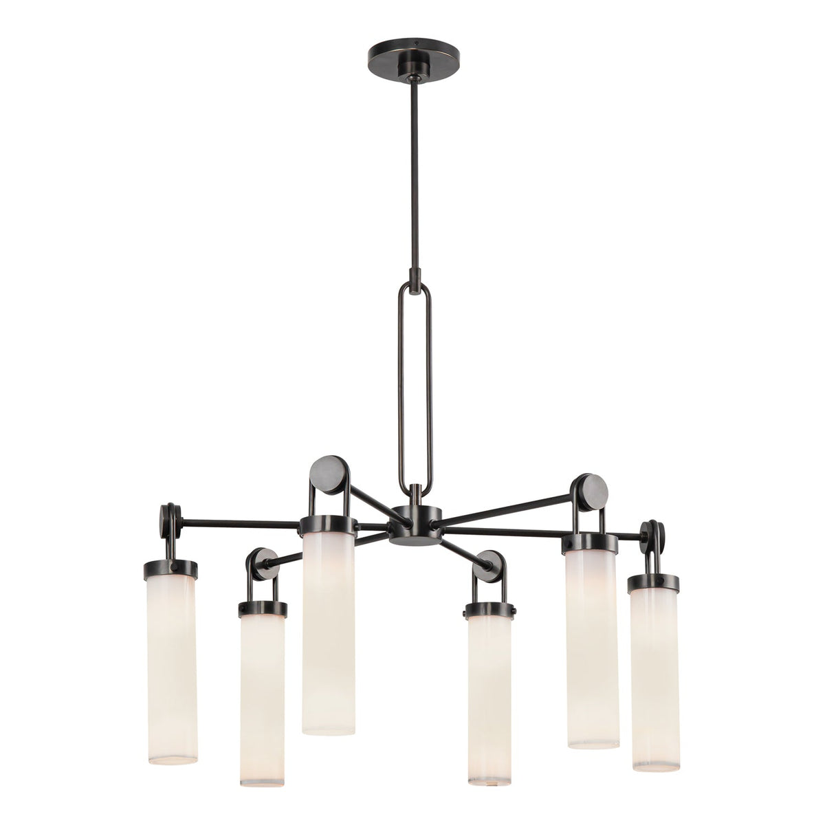 Alora Wynwood urban bronze chandelier CH355632UBGO