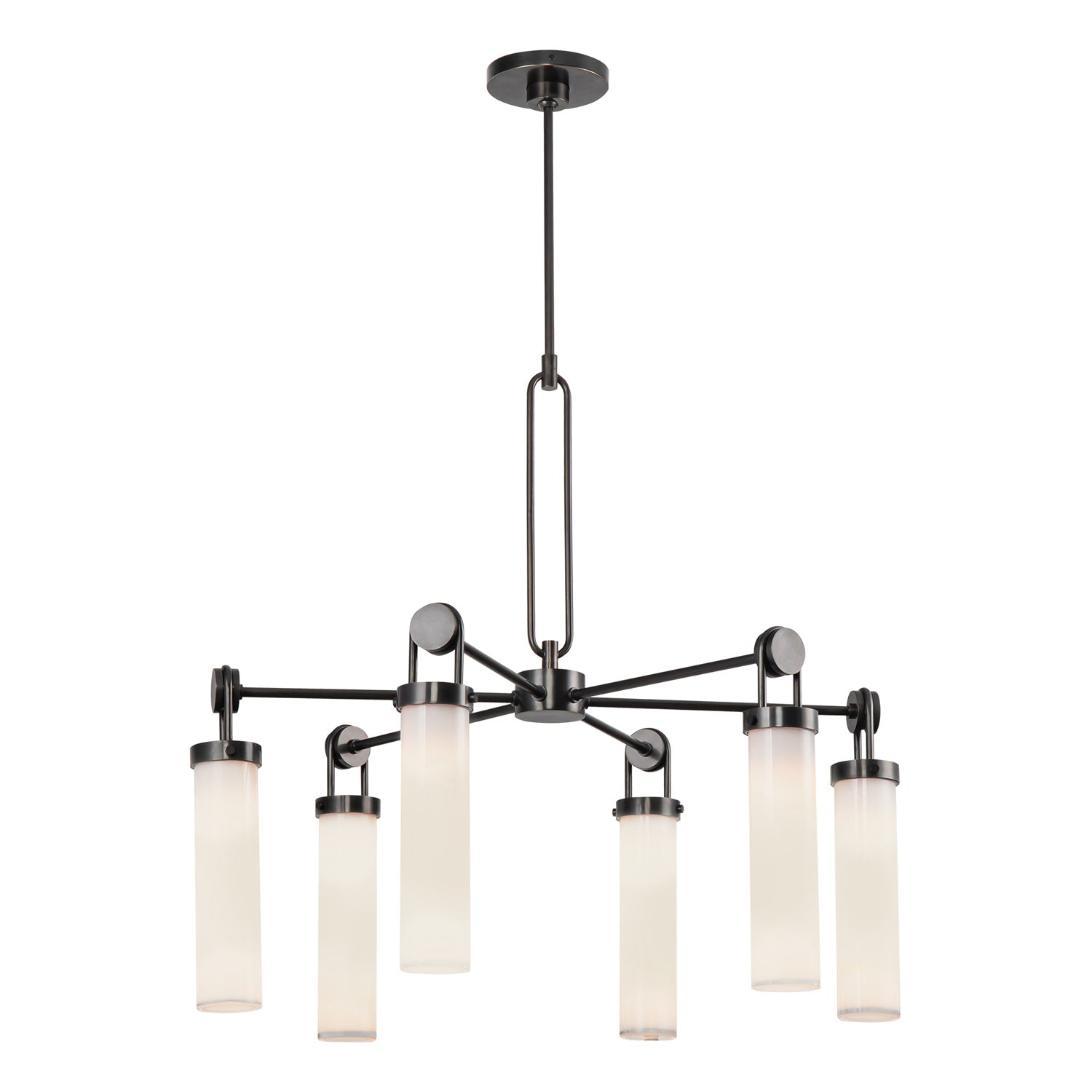 Alora Wynwood urban bronze chandelier CH355632UBGO