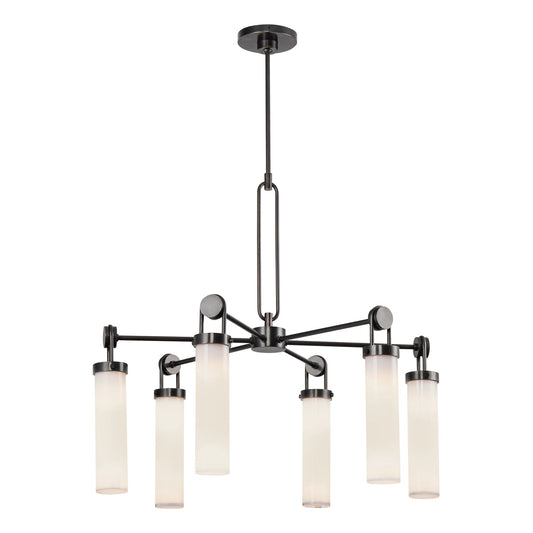 Alora Wynwood urban bronze chandelier CH355632UBGO