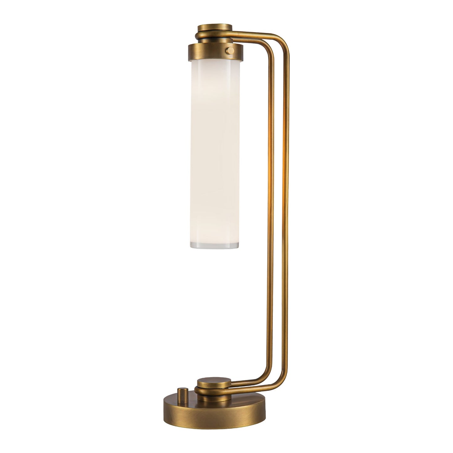 Alora Wynwood vintage brass table lamp TL355022VBGO