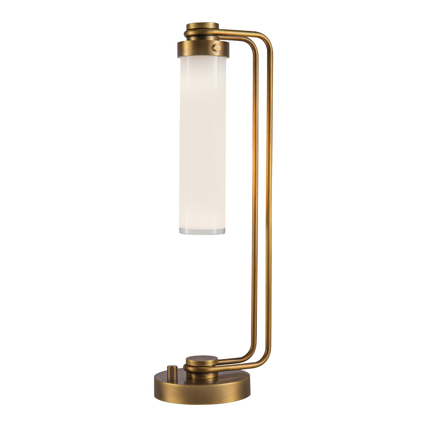 Alora Wynwood vintage brass table lamp TL355022VBGO