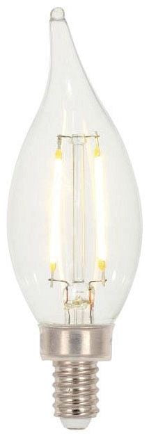 Westinghouse CA11 LED filament bulb