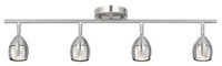 Westinghouse 4-light track lighting kit, brushed nickel