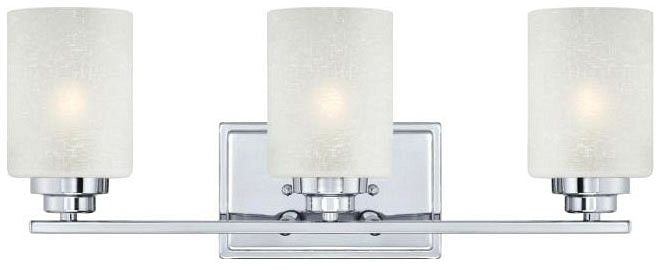Westinghouse 3-light wall sconce, chrome