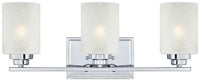 Westinghouse 3-light wall sconce, chrome