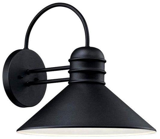 Westinghouse 1-light wall sconce, textured black