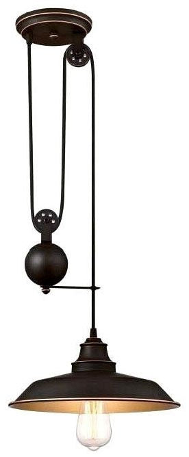 Westinghouse 1-light pendant light, oil rubbed bronze