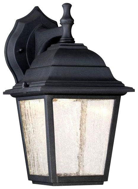 Westinghouse outdoor wall lantern, with seeded glass