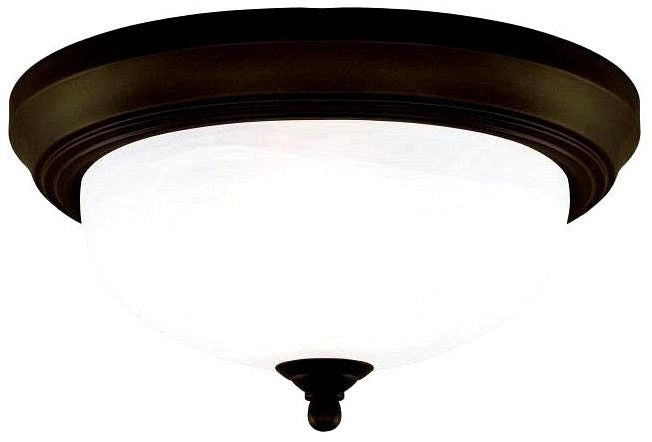 Westinghouse 2-light flush mount ceiling light, oil rubbed bronze