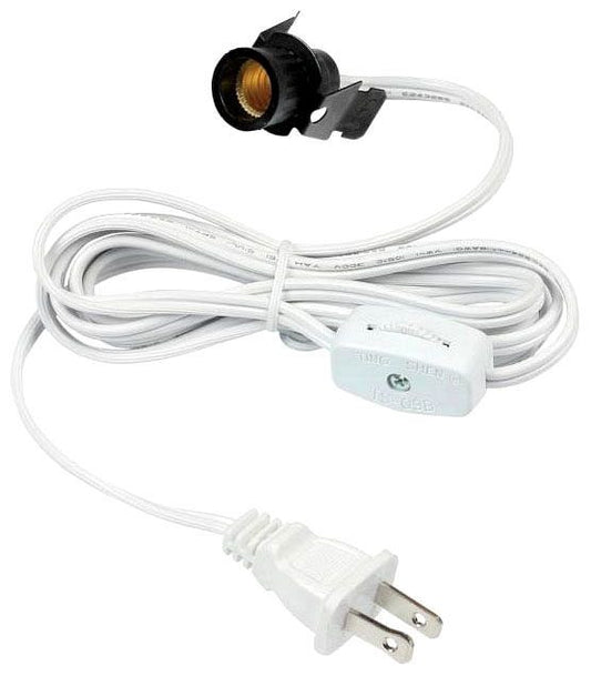 Westinghouse lampholder socket, white