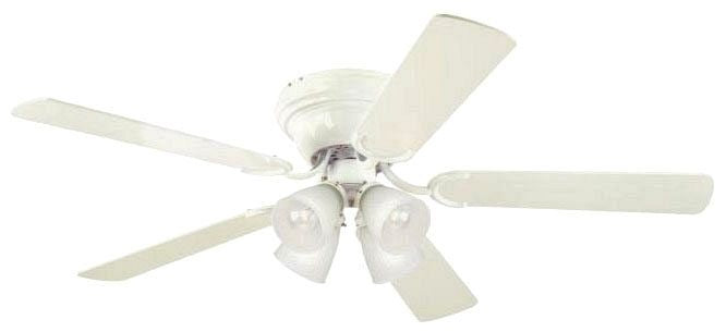 Westinghouse 52-inch ceiling fan, white