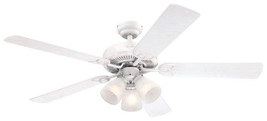 Westinghouse 52-inch ceiling fan, white
