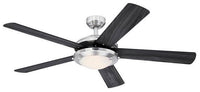 Westinghouse 52-inch ceiling fan, brushed nickel