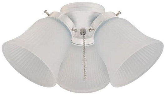 Westinghouse ceiling fan LED light kit, white, with frosted glass