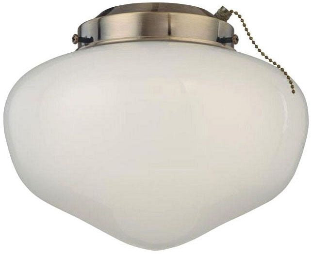 Westinghouse ceiling fan LED light kit, antique brass