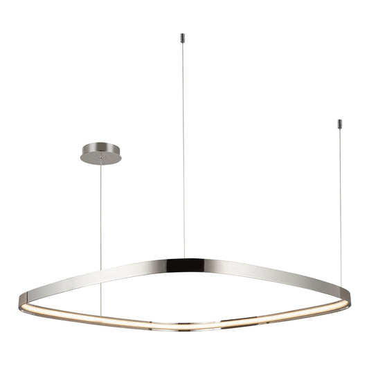 Kuzco Yukon polished nickel [universal voltage] pendant PD78040-PN