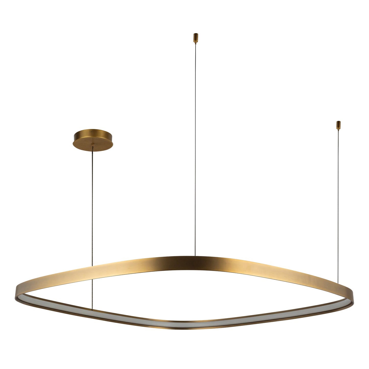 Kuzco Yukon vintage brass [universal voltage] pendant PD78040-VB