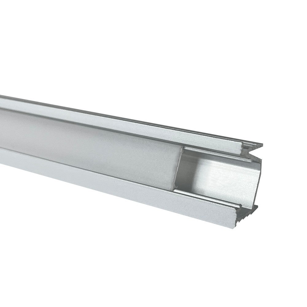 Abba Lighting AP42-Bk Aluminum LED Profile Channel Black