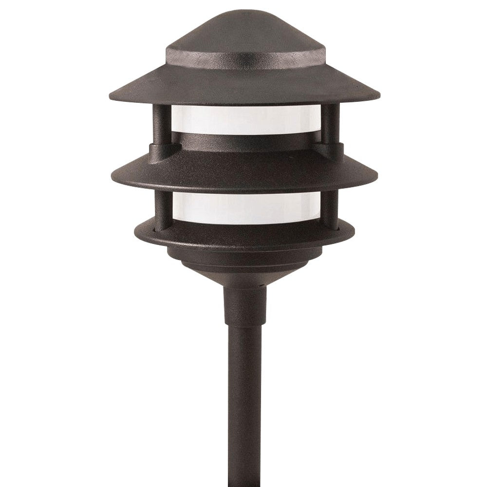 Abba Lighting CDPA52-Bk Aluminum LED Path Light 3W Ac/dc Black