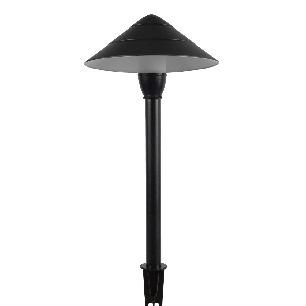 Abba Lighting CDPA65-Bk Aluminum LED Path Light 3W Ac/dc Black