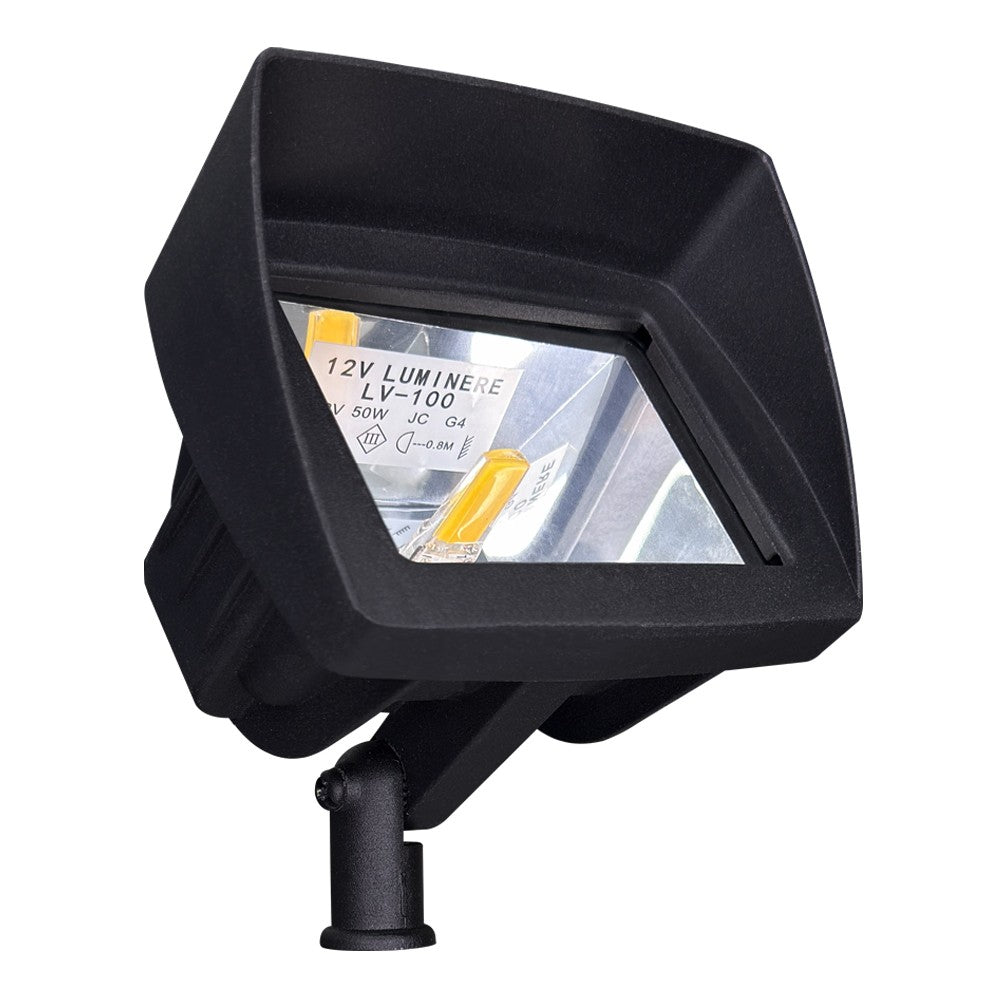 Abba Lighting DL04-BR Aluminum Flood Light Brown