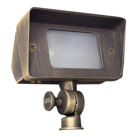 Abba Lighting FPB01 Brass Flood Light