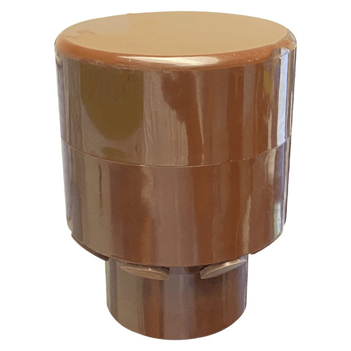 Abba Lighting JB08 Landscape Lighting Junction Box Brown