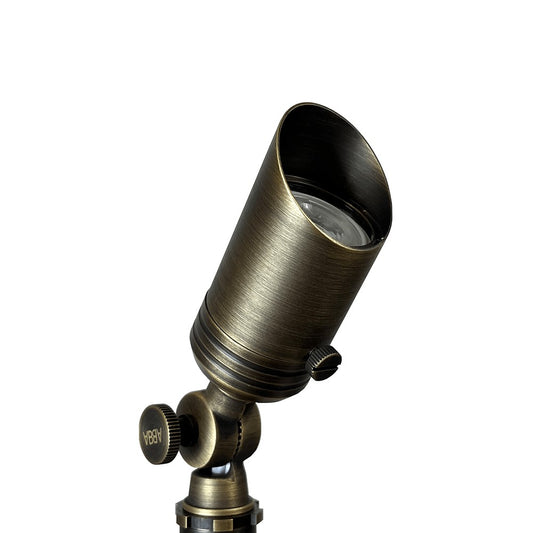 Abba Lighting SPB02-DB LED Spot Light Dark Brass