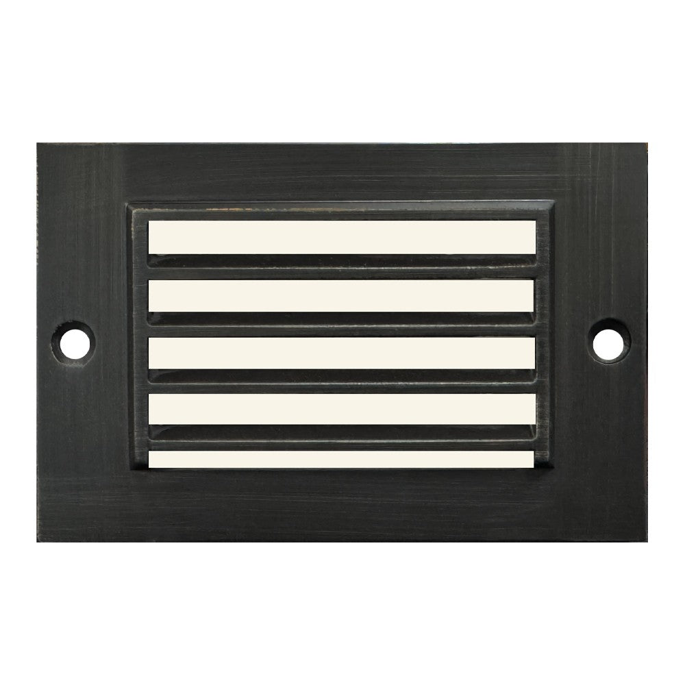 Abba Lighting STB07-NB Step Lights Product 2W Ac/dc Natural Brass