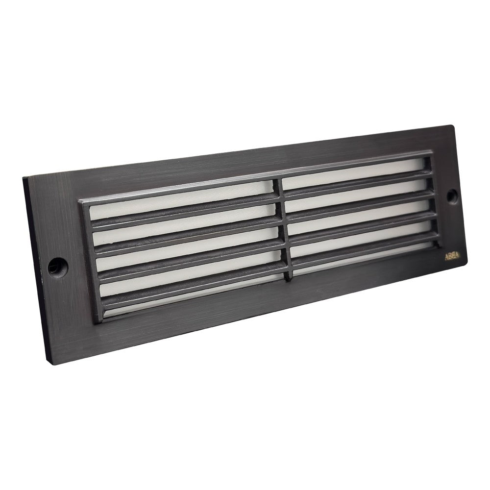 Abba Lighting STB08-NB Step Lights Product 4W Ac/dc Natural Brass
