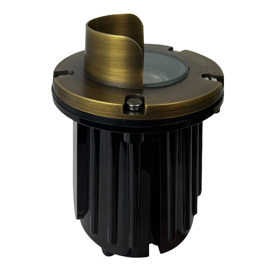 Abba Lighting UNB03-DB LED Well Light Dark Brass