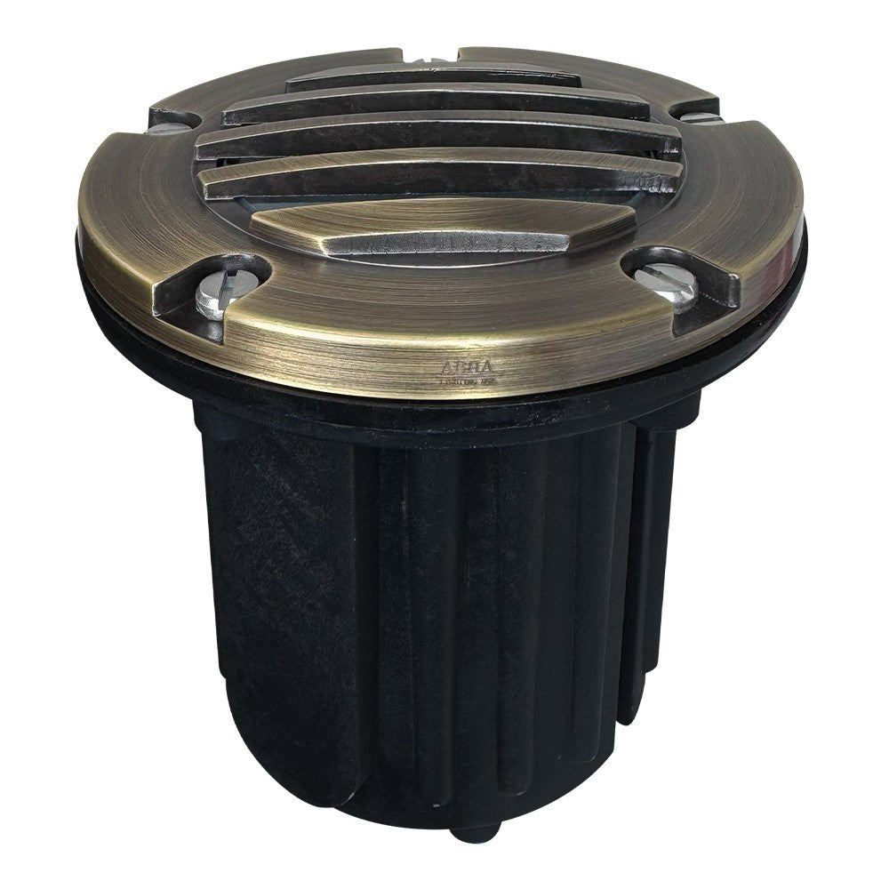 Abba Lighting UNB06-DB LED Well Light Dark Brass