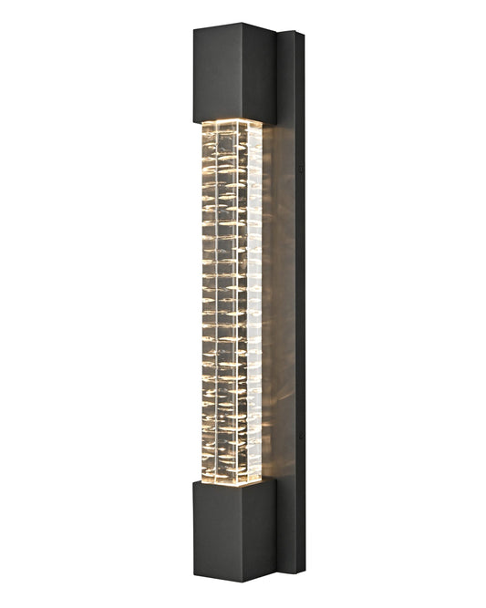 Arabela Jarvis charcoal black outdoor wall sconce 65021