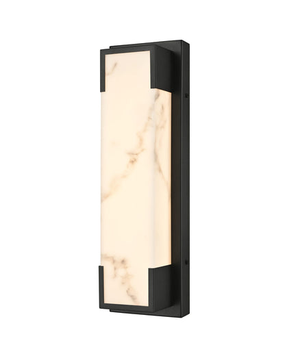 Arabela Standish charcoal black outdoor wall sconce 65090