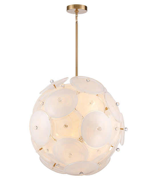 Arabela Tallulah lacquered gold pendant 85122-12