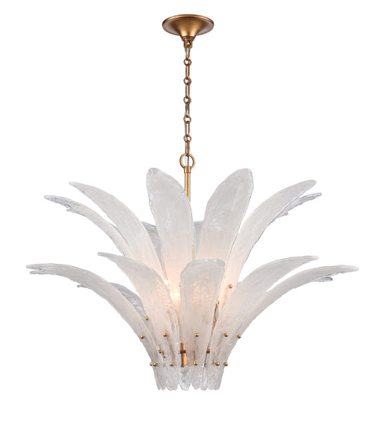 Arabela Fiore antique gold leaf pendant 85490-10