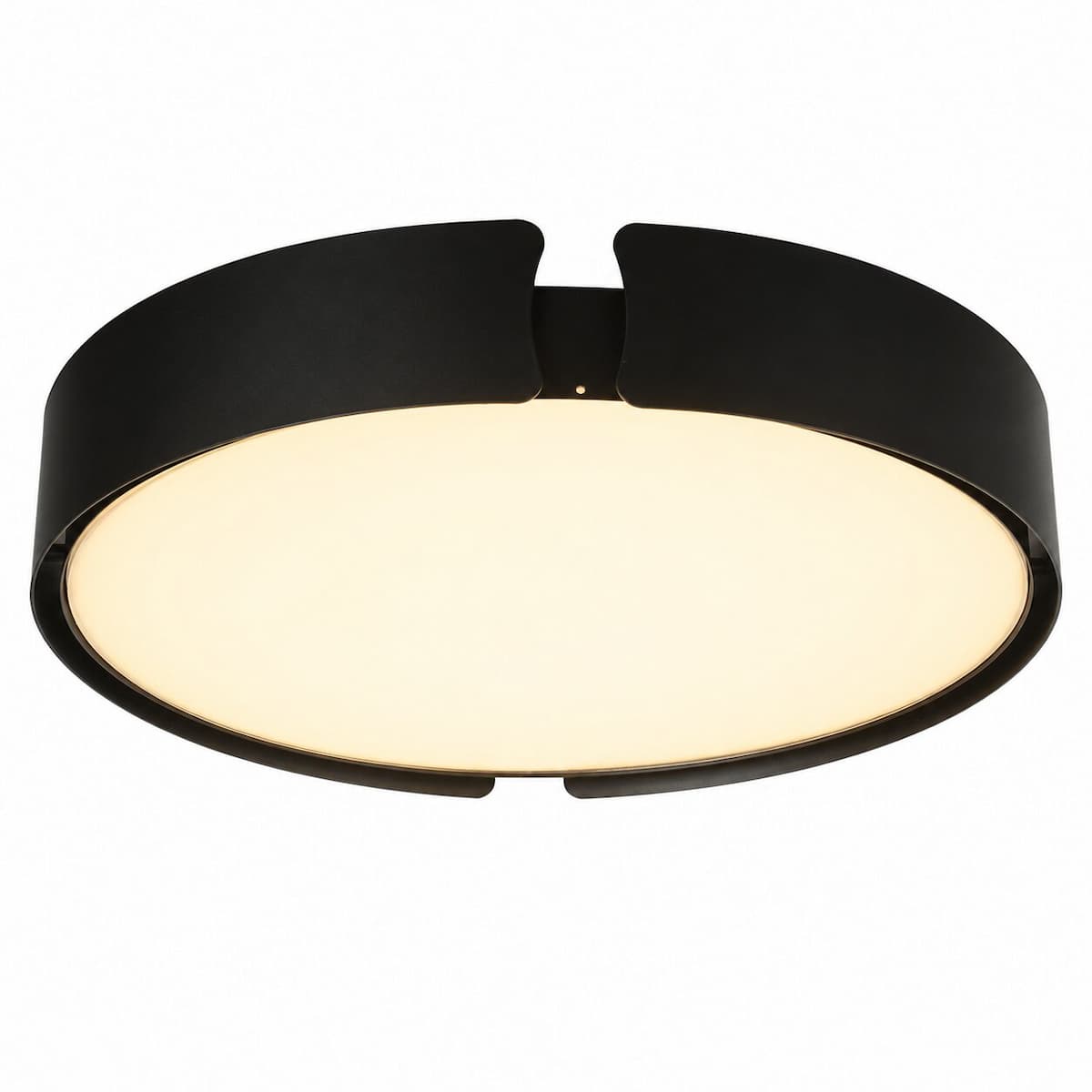Abra Mystic 30070FM 18-inch split frame flush mount ceiling light with high-output dimmable LED for modern interiors
