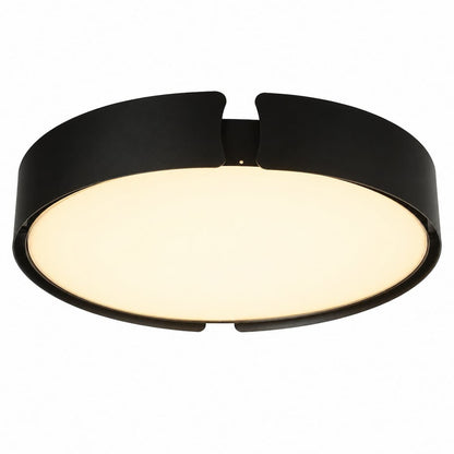 Abra Mystic 30070FM 18-inch split frame flush mount ceiling light with high-output dimmable LED for modern interiors