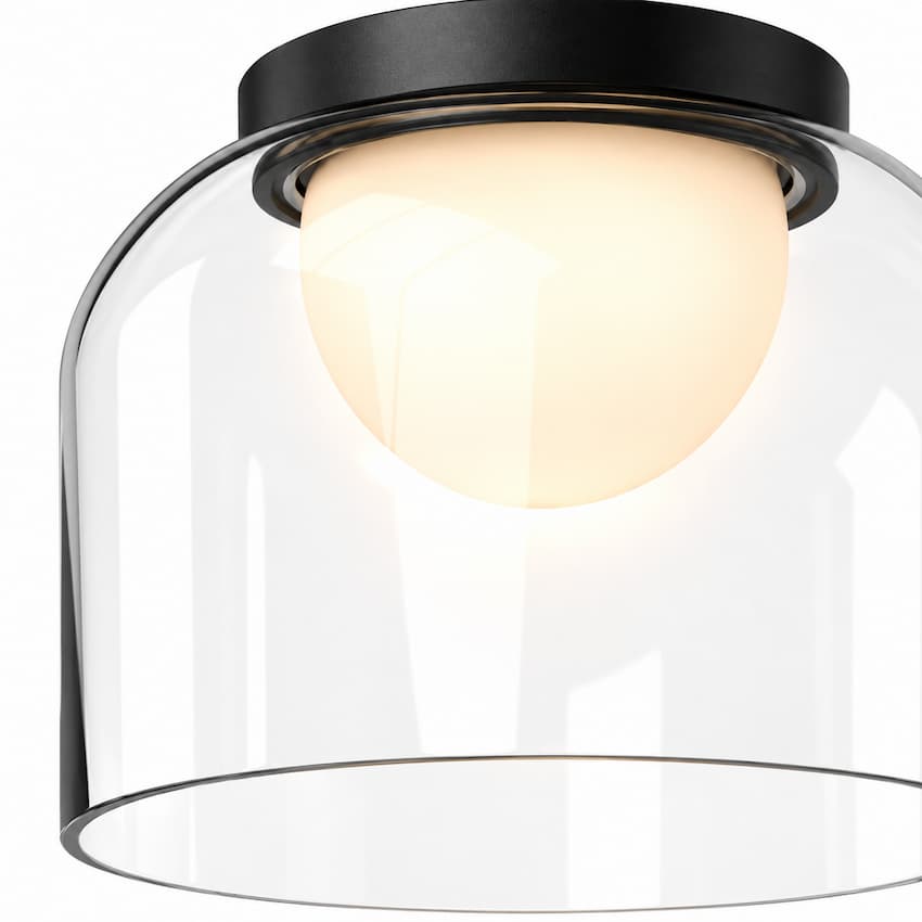 Kuzco FM52508 Cedar dimmable ceiling fixture with 1360 total LED lumens and softly diffused downward illumination