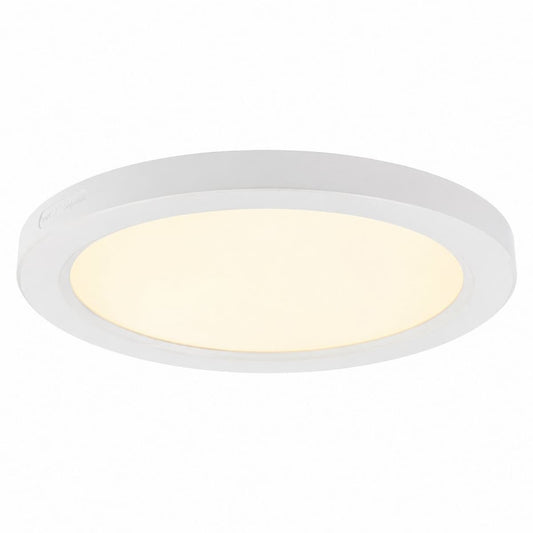 Abra Trix 30021FM 9-inch slim disc wet location flush mount ceiling light for modern indoor and outdoor lighting