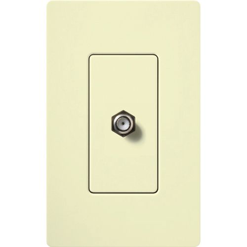 Lutron Claro wall plate in Almond
